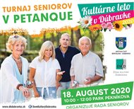 Turnaj seniorov v petanque