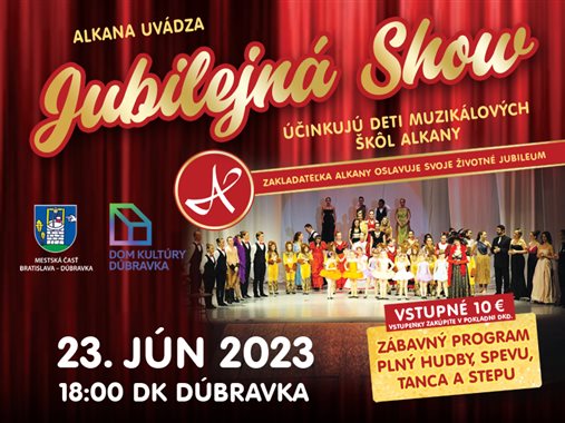 Jubilejná Show Alkany