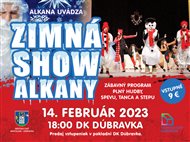 Zimná show muzikálového divadla Alkana
