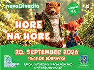 Hore na hore – nedeľné divadielko pre deti 🎭