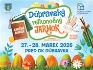 Veľkonočný jarmok a knižná burza v Dúbravke 🐣📚