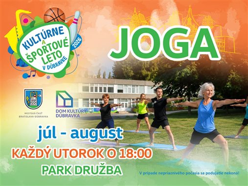 JOGA – letný relax 🌿