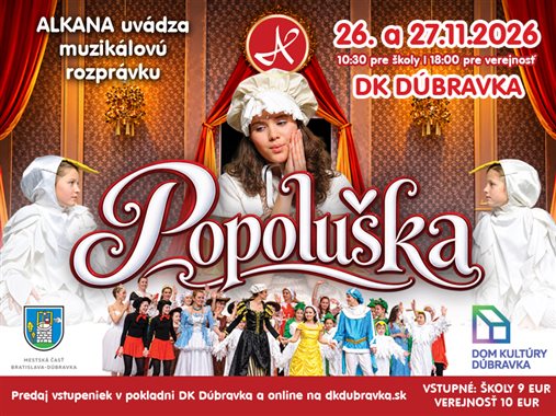 Popoluška – muzikálová rozprávka 👑 