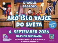 Ako išlo vajce do sveta – nedeľné divadielko pre deti 🎭